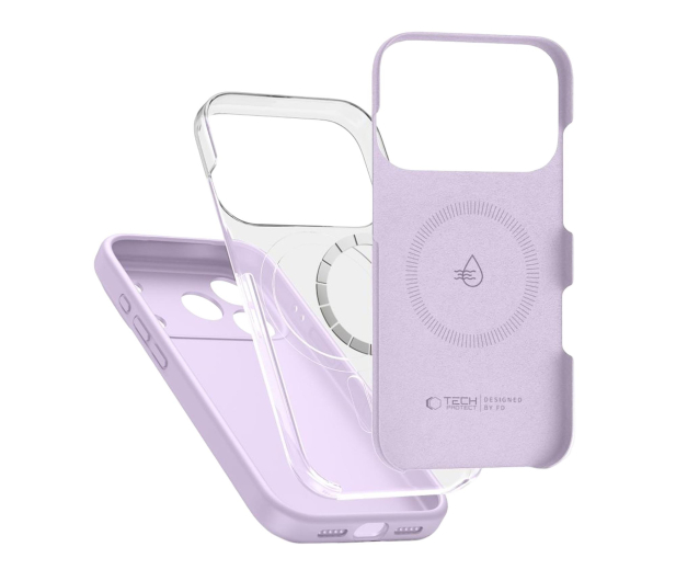 Tech-Protect Silicone Magsafe do Iphone 17 Pro Max Mauve - 1359716 - zdjęcie 2